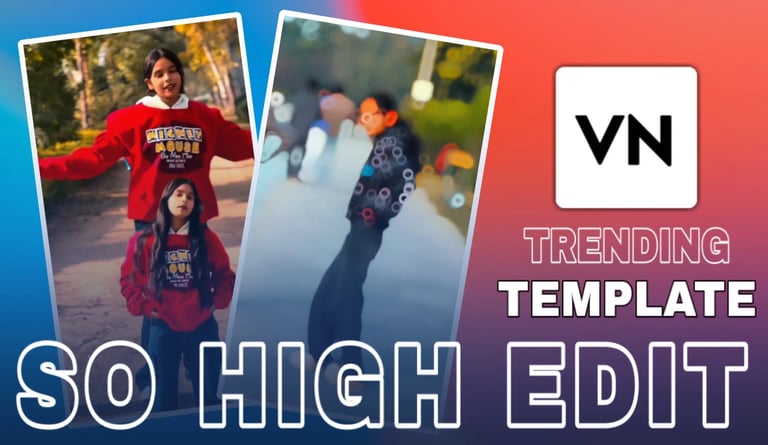 SO HIGH EDIT VN TEMPLATE