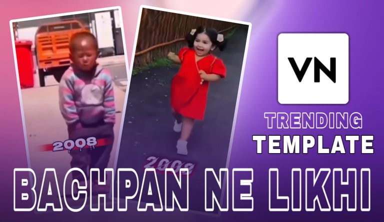 BACHPAN NE LIKHI VN TEMPLATE