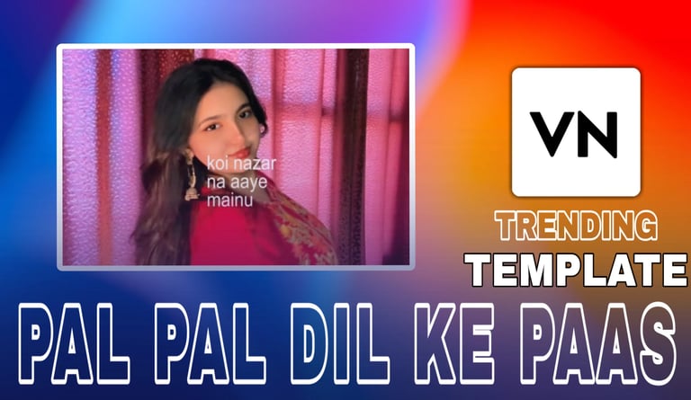 Pal Pal Dil Ke Paas VN Template
