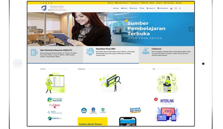 Suaka UT Perpustakaan Digital