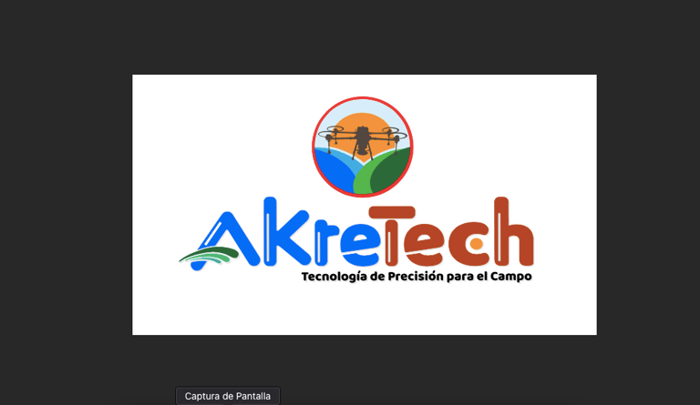 AkreTech servicio de fumigación con drones