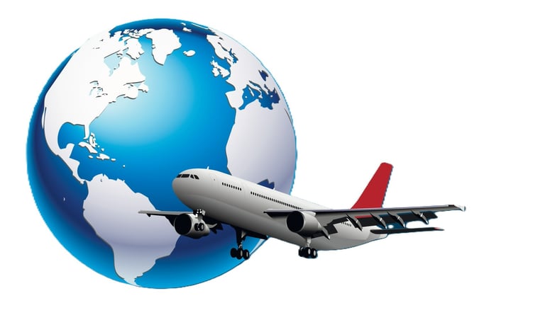 airplane-in-front-of-the-whole-planet