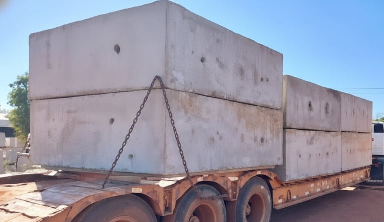 Aduelas de concreto Ambito Concreto