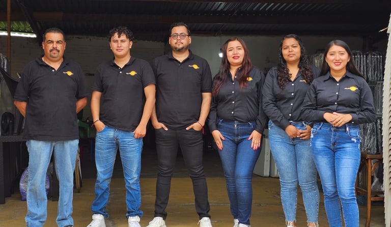 Sillas y mesas fiestas del sol mobiilario