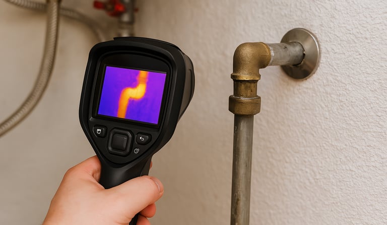 Leckortung mit modernster Technik – präzise Ortung von Wasserschäden ohne unnötige Zerstörung