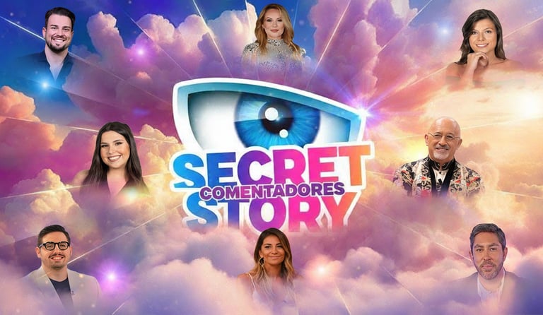 Comentadores do reality show da TVI Secret Story 9