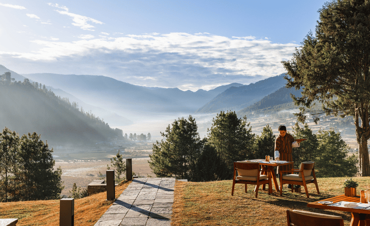 Amankora-Gangtey-Bhutan-Lodge-Overlooking-Phobjikha-Valley-View