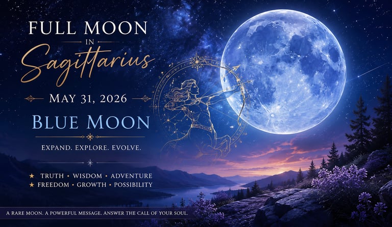 The Blue Moon of Expansion, Truth & Sacred Possibility