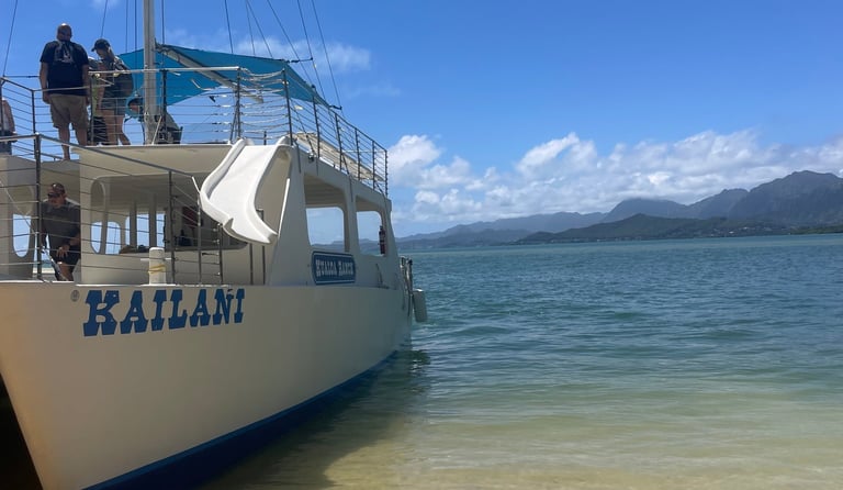 Boat in Hawaii
