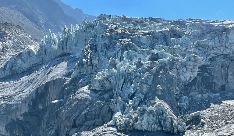 argentier glacier walk, chamonix, France