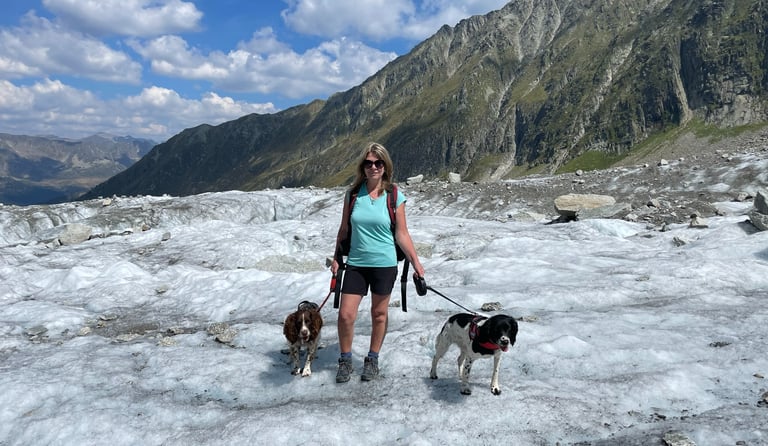 argentier glacier walk, chamonix, France
