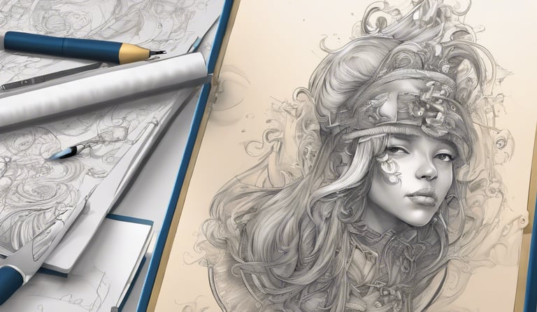 Allysson Caetano | ilustração de uma personagem, princesa guerreira