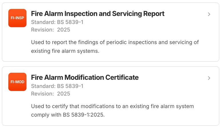 Commercial Fire Alarm Modification and inspection and servicing report Preview