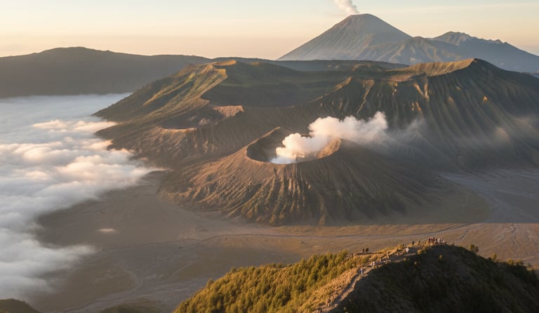 Photo of Mt. Bromo Crater at East Java Indonesia