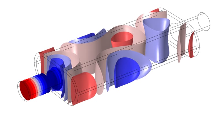 Simulation de silencieux automobile