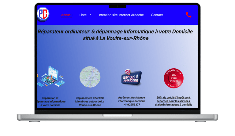 site internet version écran ordinateur 07