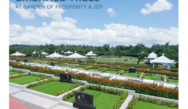 Makam premium Emerald Hills di San Diego Hills dengan lingkungan hijau, rapi, dan eksklusif