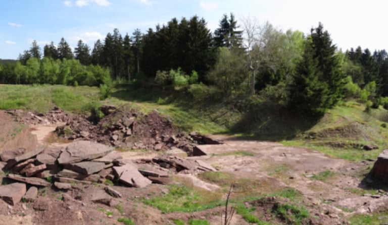 Foto von Bromacker Ausgrabungsstätte Thüringen, Deutschland