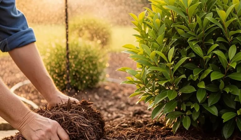 Lo más importante este verano riego y mulching
