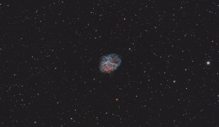 m1 - nébuleuse du crabe