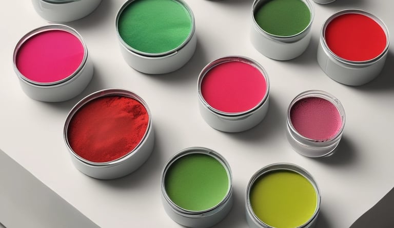 A sleek, minimalistic graphic showing interconnected molecular structures with subtle lab-inspired lines.