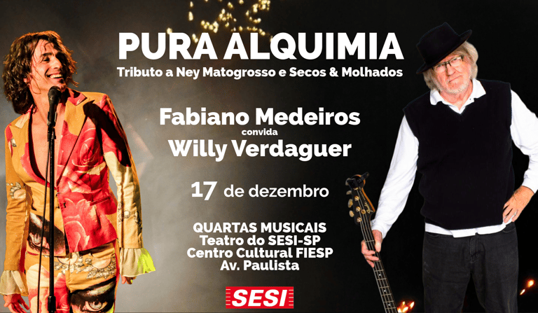 Willy Verdaguer e Fabiano Medeiros