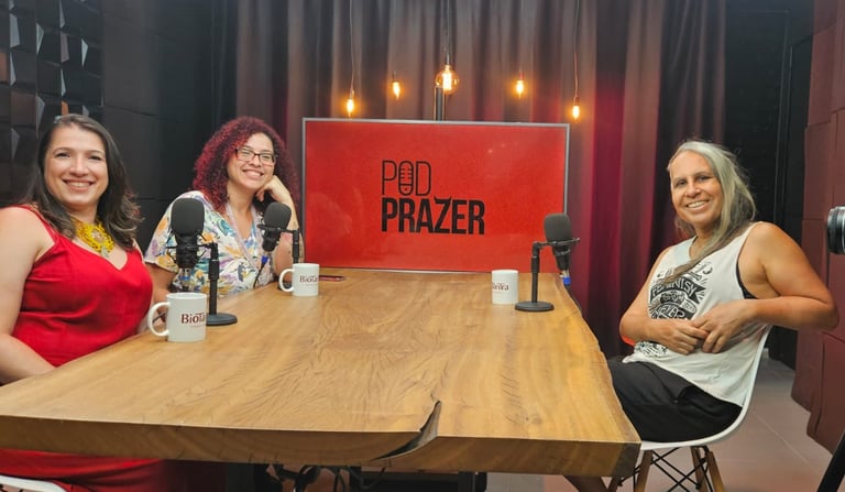 PodPrazer Poscast brasileiro sobre educação sexual e tratamento de traumas que afgetam a sexualidade