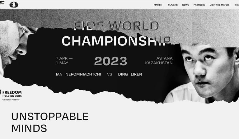 FIDE Chess World Championship 2023 #NepoDing