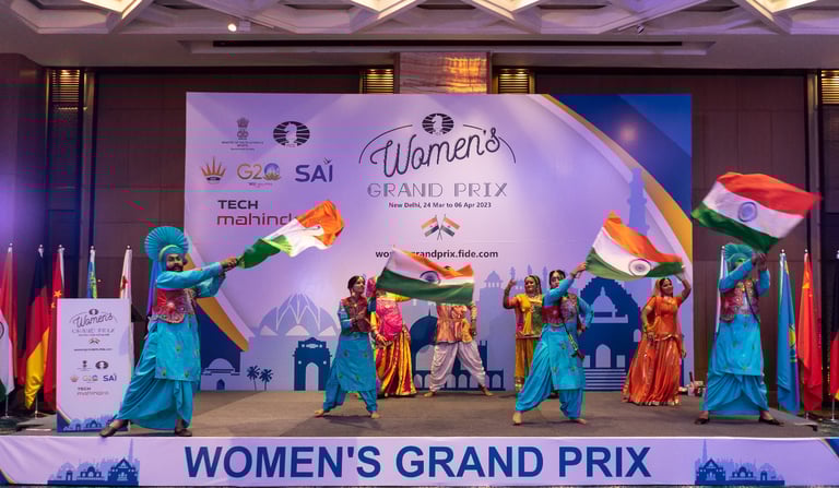 3rd Leg FIDE Chess Women's Grand Prix 2023 Opening Ceremony 
