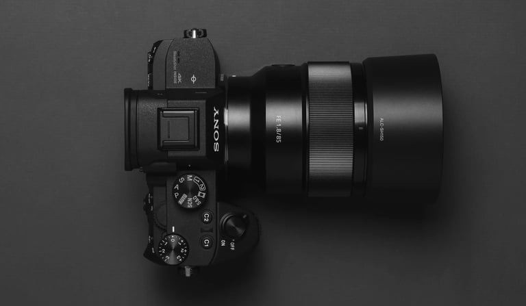 Appareil photo permettant de faire des shootings professionnels