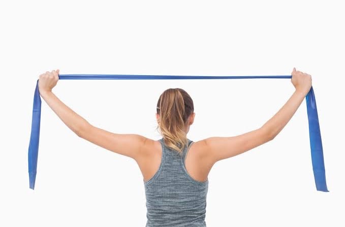 Stretching and mobilization exercises for frozen shoulder treatment.