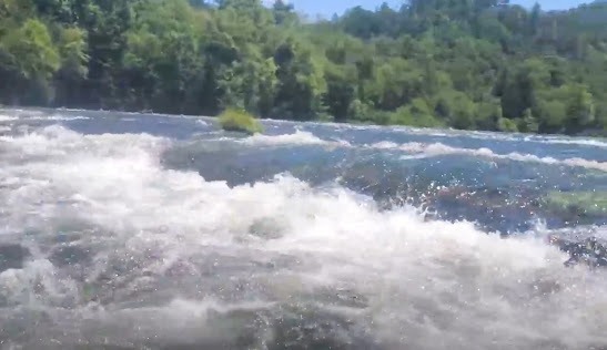 TN Rivers - If you're tubing down the Hiwassee river, lift your butt up over the rapids