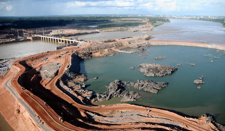 usina hidroelétrica santo antônio 2011
