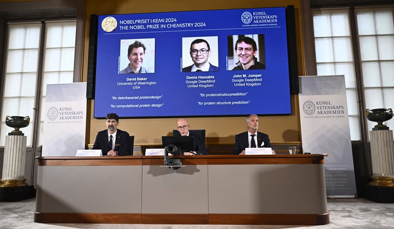 ai resarchrs win 2024 nobel prize in chemistery
