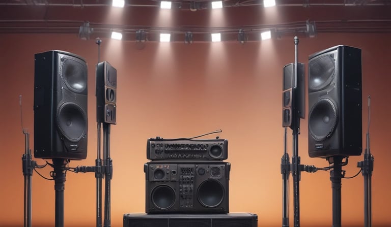 Guia para alquiler y montaje de equipos de sonido en eventos