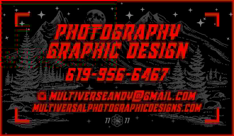 Multiversal Photographic Designs