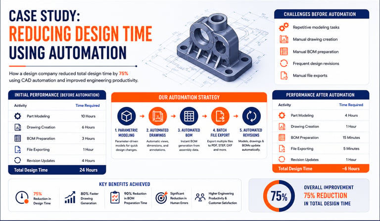 Reducing design time with automation