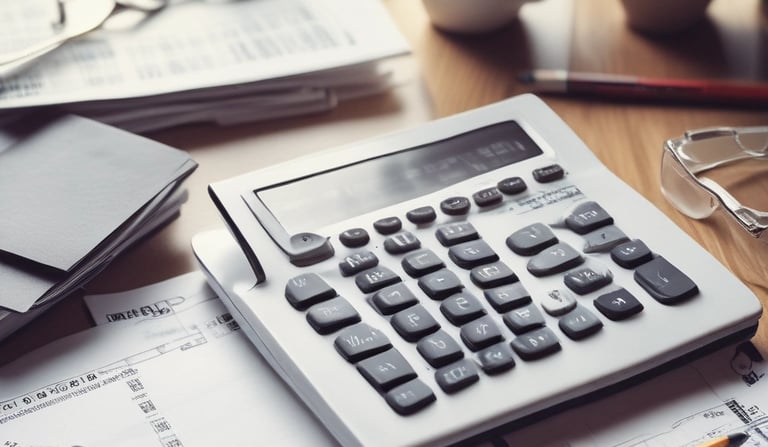 A dimly lit street scene at night features a brick building with a neon sign displaying the words 'INCOME TAX' in red and 'NOTARY PUBLIC' in green. A streetlight illuminates the space immediately around it, creating a contrast with the dark surroundings.