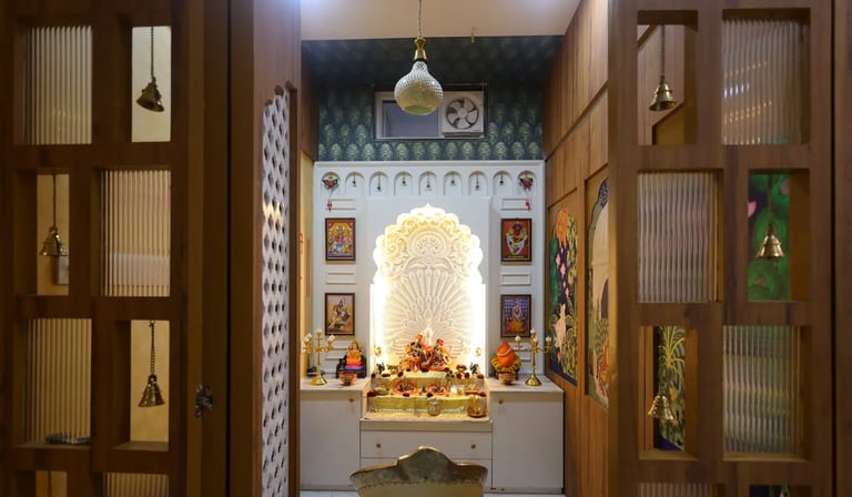 Deepa Bajaj Design Studio-Mandir Design