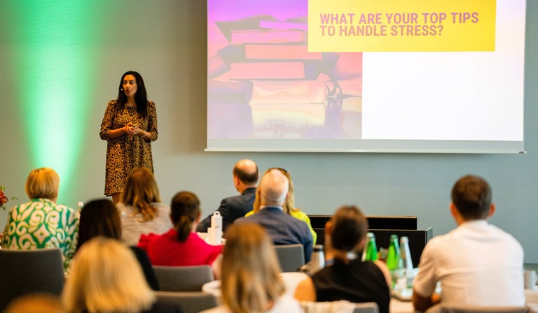 Workshop on Stess Management and Burnout Prevention by Aurelie Litynski