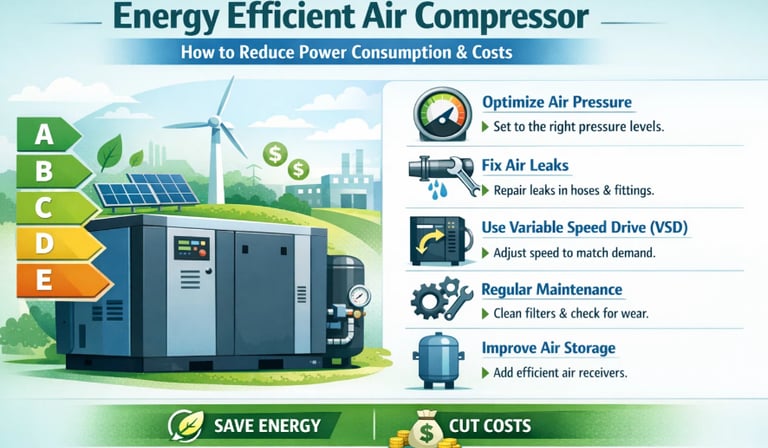 air compressors energy | Wemano