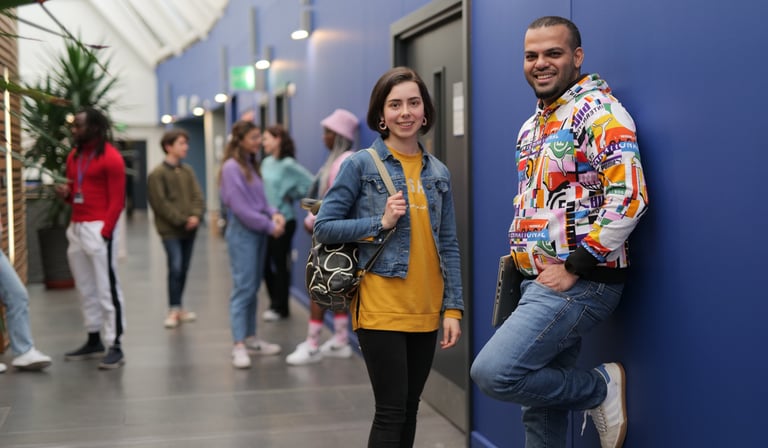 Queen Margaret University photoshoot