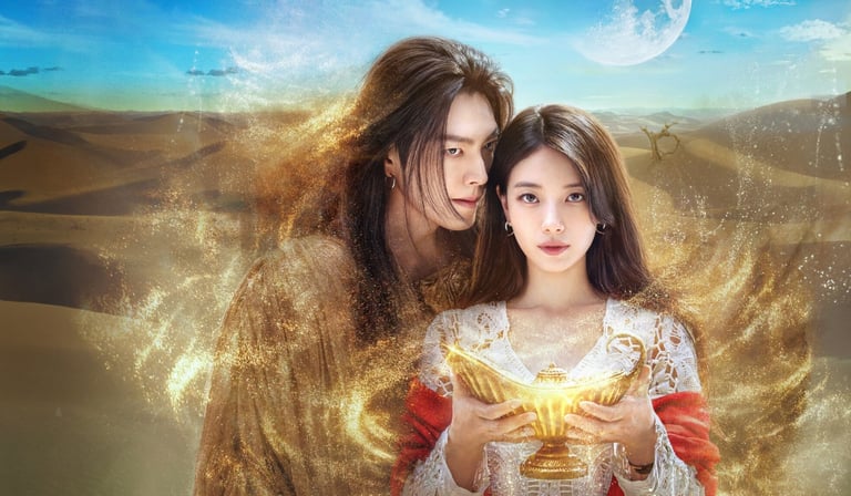 Genie Make a Wish, Gênio dos Desejos, K-drama 2025, fantasia e romance, Kim Woo-seok, DoramaLand