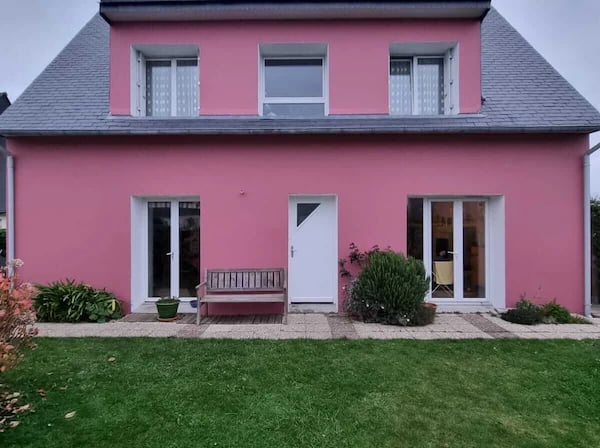 Ravalement de façade réalisé dans le quartier de Kervent à Saint-Pol-de-Léon 