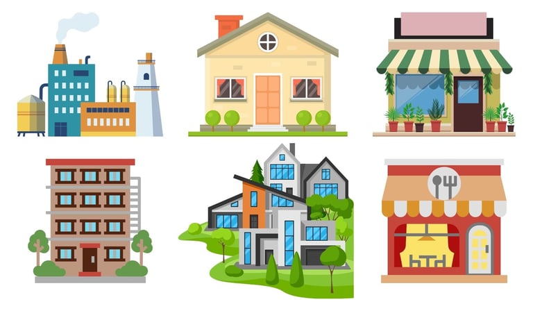 an illustration of different types of premises