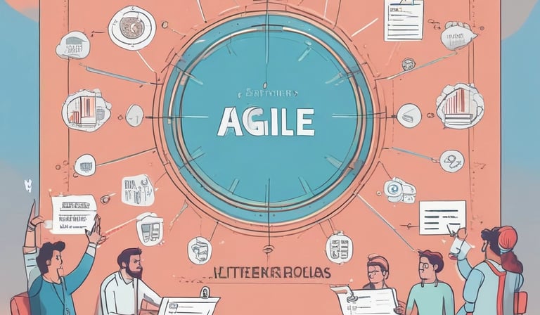 a group of people sitting doing pre-planining