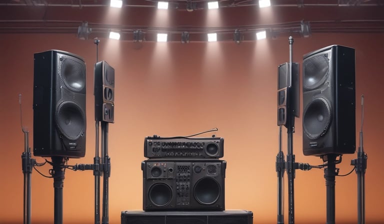 Guia para alquiler y montaje de equipos de sonido en eventos