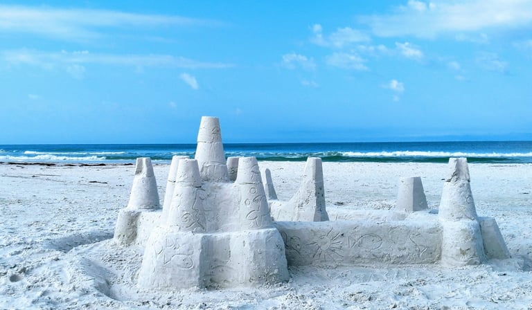 sandcastle photo on Siesta Key