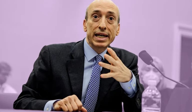A picture of Gary Ginsler testifying before congress