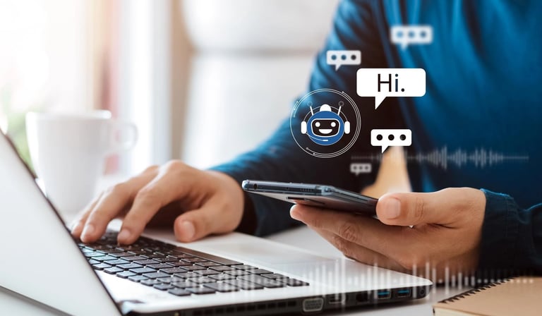 Usuario con Chatbot